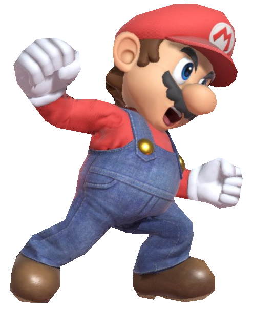 Mario Attacking Super Mario preparing to attack by TransparentJiggly64 on DeviantArt