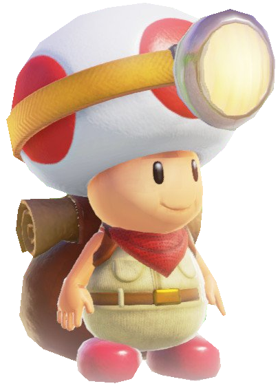 Captain Toad Standing by TransparentJiggly64 on DeviantArt