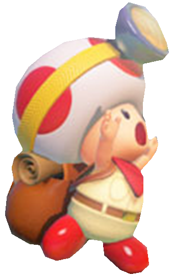 Captain Toad reaching up by TransparentJiggly64 on DeviantArt