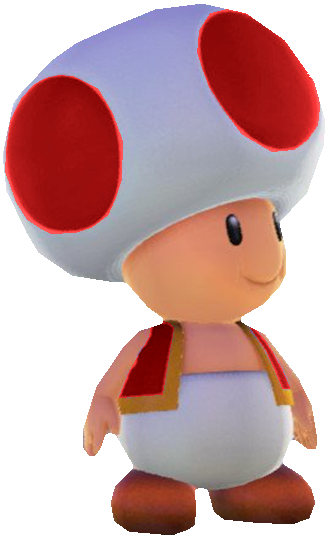 Red Toad Standing by TransparentJiggly64 on DeviantArt