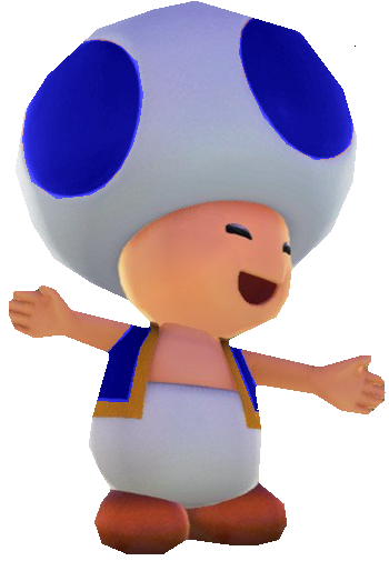 Blue Toad with open arms by TransparentJiggly64 on DeviantArt