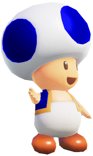Blue Toad Talking by TransparentJiggly64 on DeviantArt