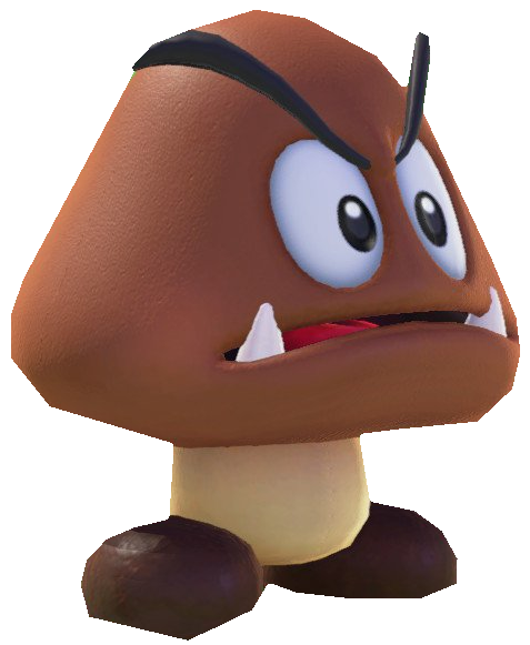 Goomba Rapper Picture Regular Goomba Standing by TransparentJiggly64 on DeviantArt