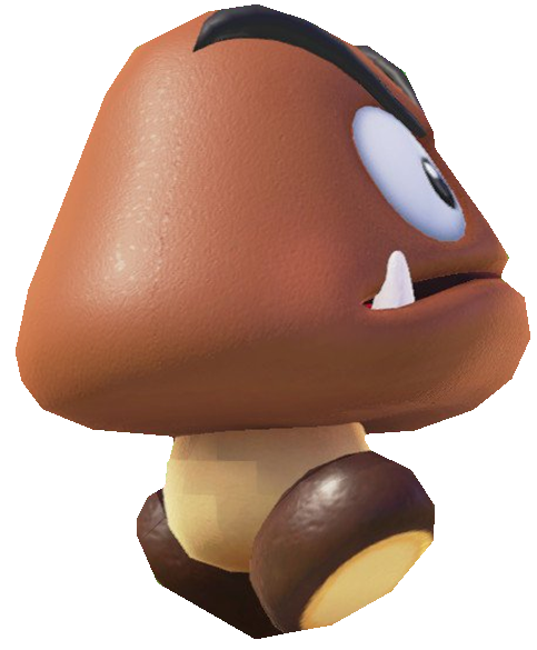 Goomba Rideable Regular Goomba Walking by TransparentJiggly64 on DeviantArt
