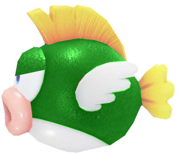 Deep Cheep Floating by TransparentJiggly64 on DeviantArt