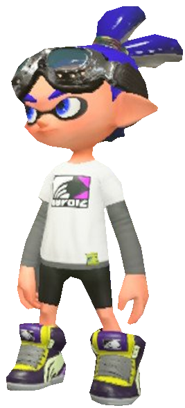 Blue Inkling Boy Standing by TransparentJiggly64 on DeviantArt