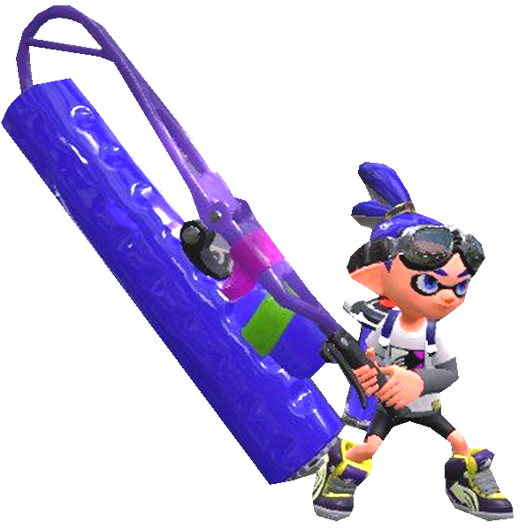 S1 Blue Inkling Boy Holding a Splat Roller by TransparentJiggly64 on ...