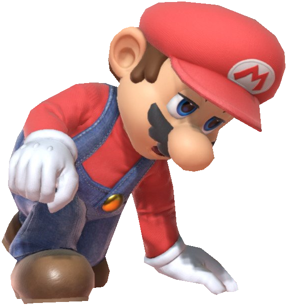 Super Mario is Getting Up by TransparentJiggly64 on DeviantArt