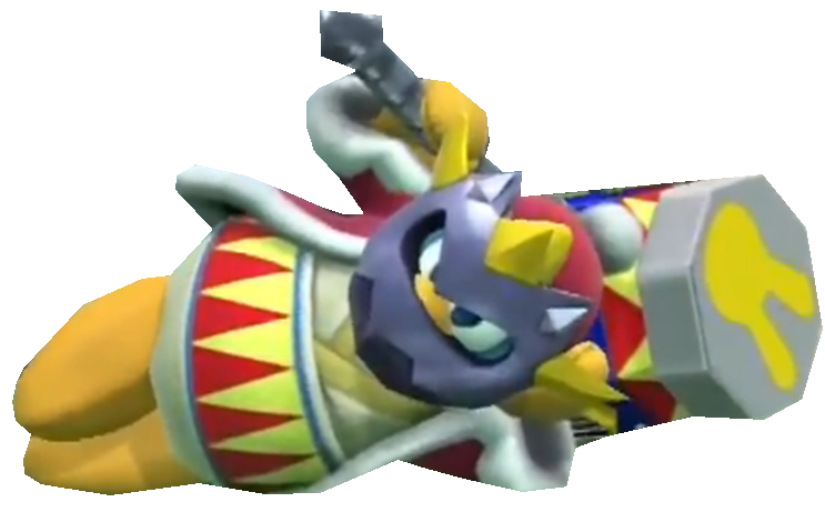 Dedede Turn Masked Dedede Laying down by TransparentJiggly64 on DeviantArt