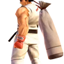 Ryu Carrying his bag