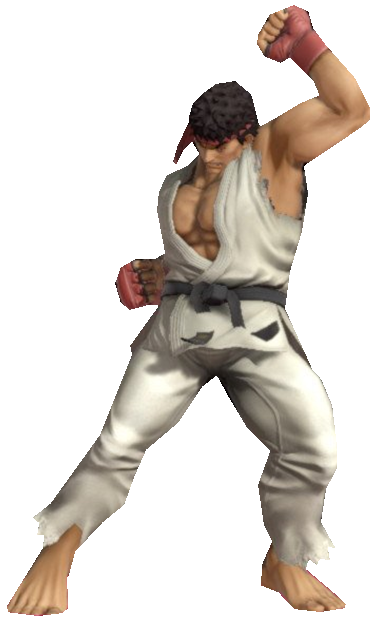 Ryu (Default) uppercutting by TransparentJiggly64 on DeviantArt