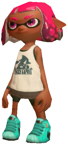 Pink Inkling Stock Icon S2 Pink Inkling Girl Standing by TransparentJiggly64 on DeviantArt