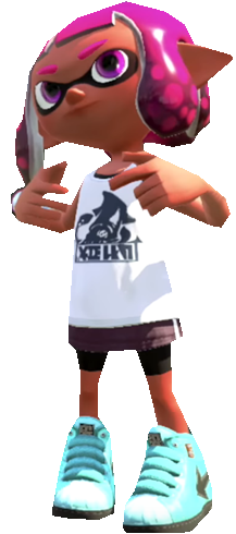 Pink Inkling Stock Icon S2 Pink Inkling Girl Posing by TransparentJiggly64 on DeviantArt