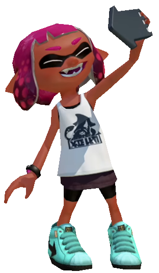 Pink Inkling Sitting S2 Pink Inkling Girl taking a selfie by TransparentJiggly64 on DeviantArt