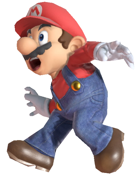 Super Mario is Hit by TransparentJiggly64 on DeviantArt