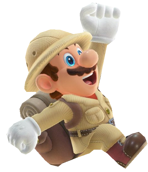 Mario Explorer Explorer Mario jumping by TransparentJiggly64 on DeviantArt