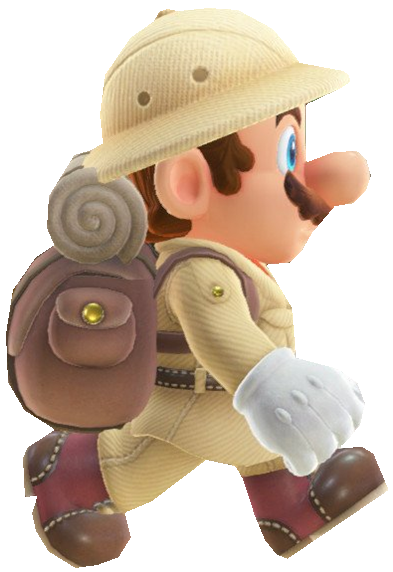 Mario Explorer Explorer Mario Walking by TransparentJiggly64 on DeviantArt