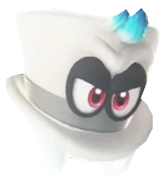 Cappy Behind Cappy (Top Hat form) is happy by TransparentJiggly64 on DeviantArt