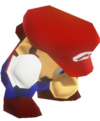 Mario Crouch N64 Mario Crouching by TransparentJiggly64 on DeviantArt
