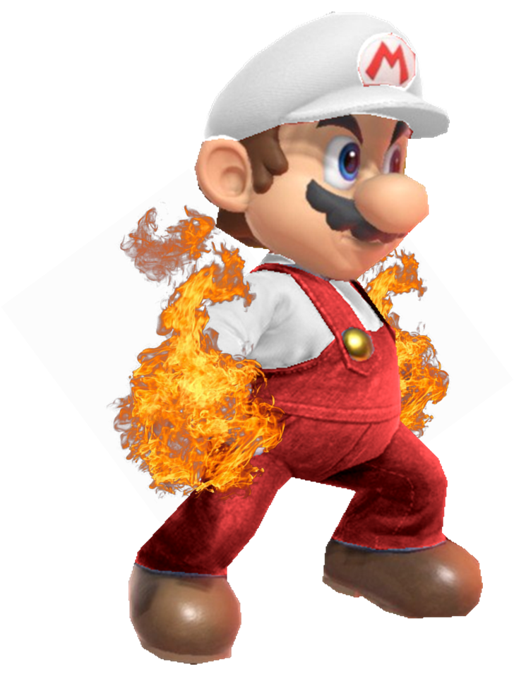 Fire Mario Cap Fire Mario with fire on his hands by TransparentJiggly64 on DeviantArt