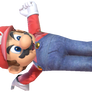 Super Mario dropkicking