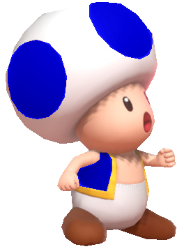 Blue Toad surprised by TransparentJiggly64 on DeviantArt