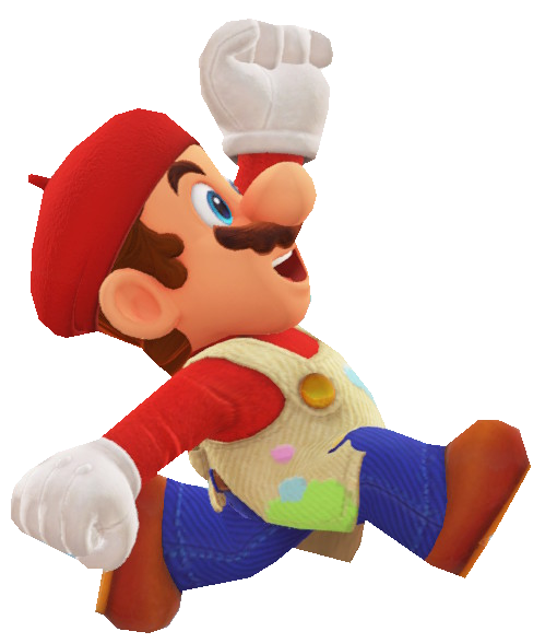 Mario Hinking Artist Mario Jumping by TransparentJiggly64 on DeviantArt