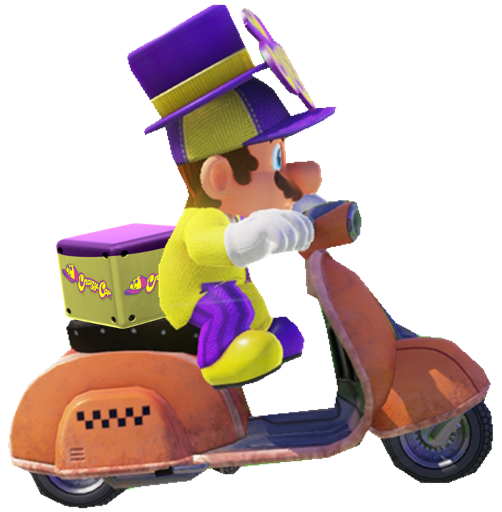 Mario Headless Rider Crazy Cap Mario riding a bike 2 by TransparentJiggly64 on DeviantArt