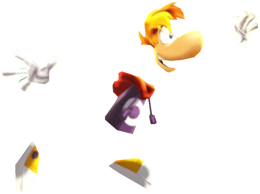 Rayman Jumping by TransparentJiggly64 on DeviantArt