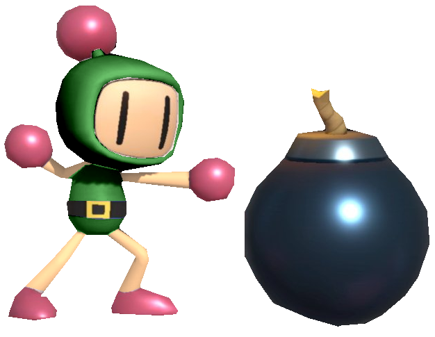 Green Bomberman R Green Bomberman placing a bomb by TransparentJiggly64 on DeviantArt