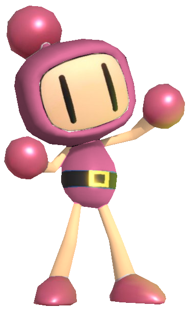Pink Bomberman R Pink Bomberman posing by TransparentJiggly64 on DeviantArt