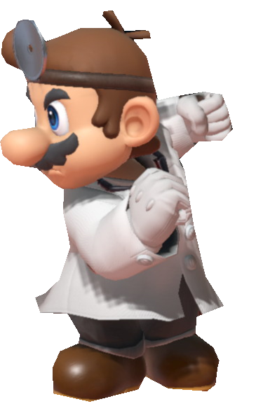 Doctor Mario preparing to attack by TransparentJiggly64 on DeviantArt