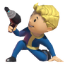 Vault Boy landing