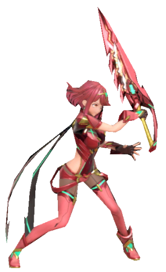 Pyra Hand Extended Pyra (Censored) using catching her sword by TransparentJiggly64 on ...