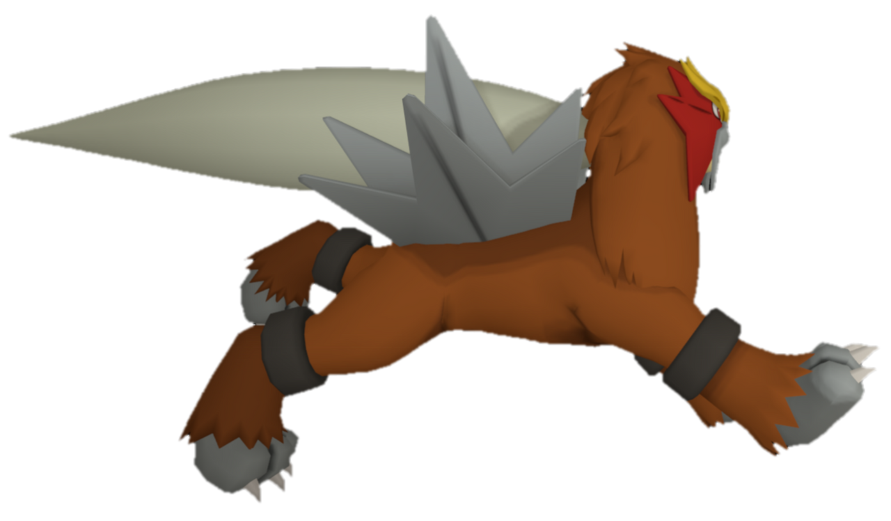Entei Running Entei running by TransparentJiggly64 on DeviantArt