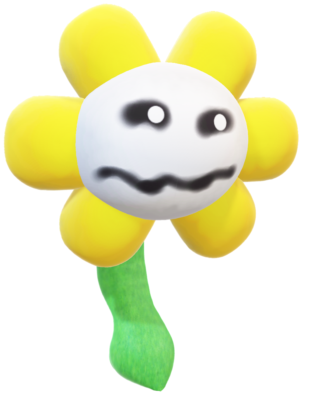 Pixilart - Photoshop Flowey Face by naryan-p