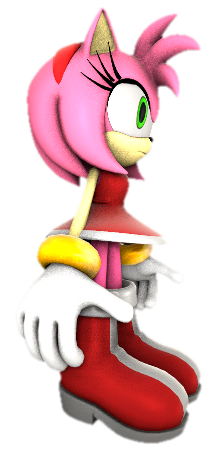 Amy Rose Standing By TransparentJiggly64 On DeviantArt amy-rose-standing-by-transparentjiggly64-on-deviantart
