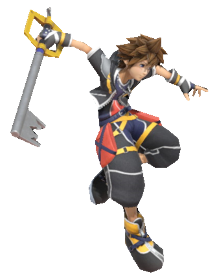 KH2 Sora falling by TransparentJiggly64 on DeviantArt
