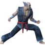 Heihachi Mishima clenching his fists