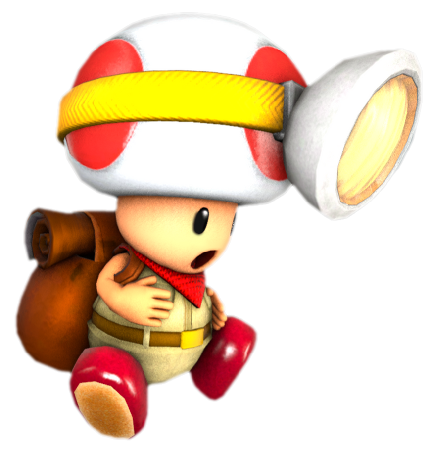 Captain Toad falling by TransparentJiggly64 on DeviantArt