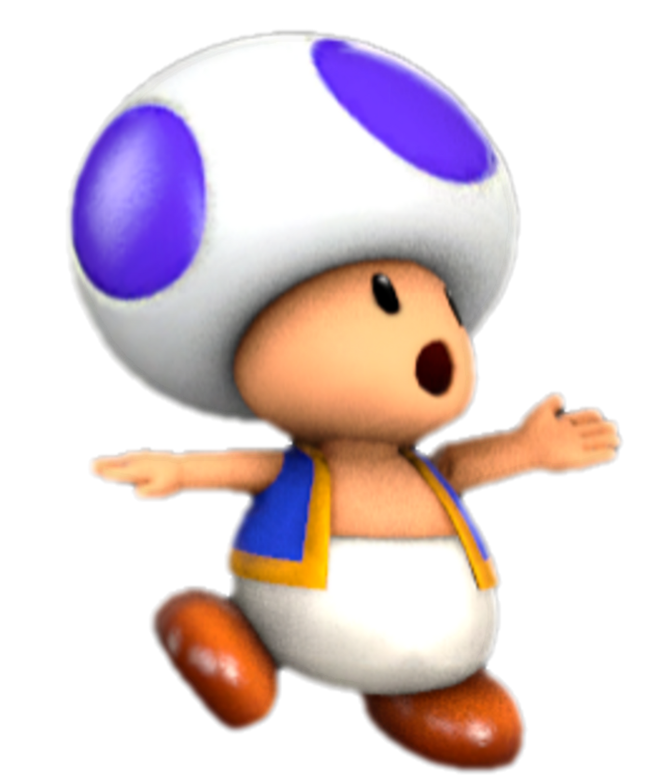 Blue Toad jabbing by TransparentJiggly64 on DeviantArt