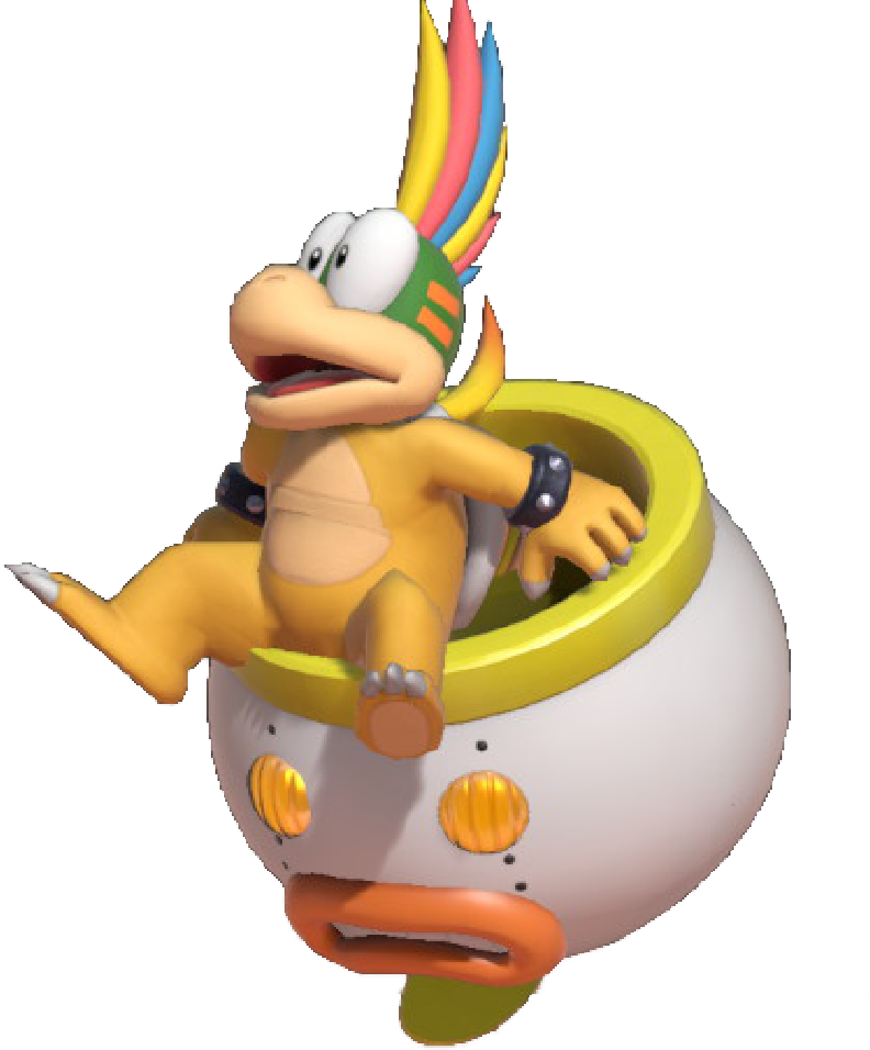 Koopa Sit Lemmy Koopa sitting on his clown car by TransparentJiggly64 on DeviantArt