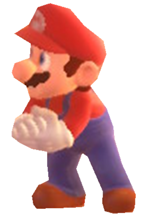 Super Mario eyeing something by TransparentJiggly64 on DeviantArt