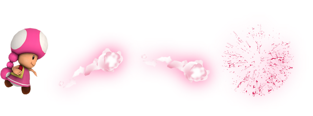 Toad Fireworks Regular Toadette throwing fireworks by TransparentJiggly64 on DeviantArt