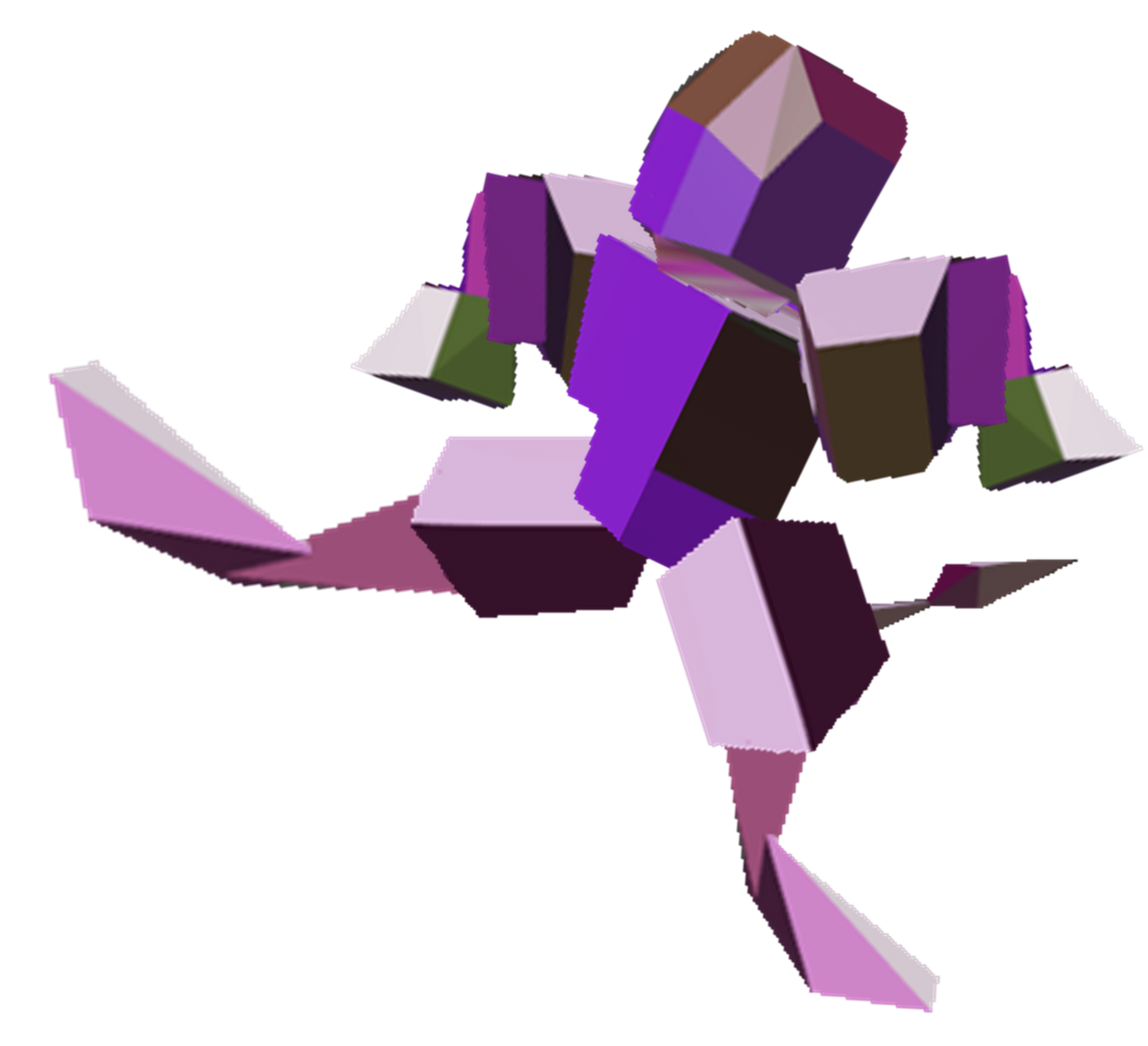 Fox Polyhaft Fighting Polygon Fox kicking by TransparentJiggly64 on DeviantArt