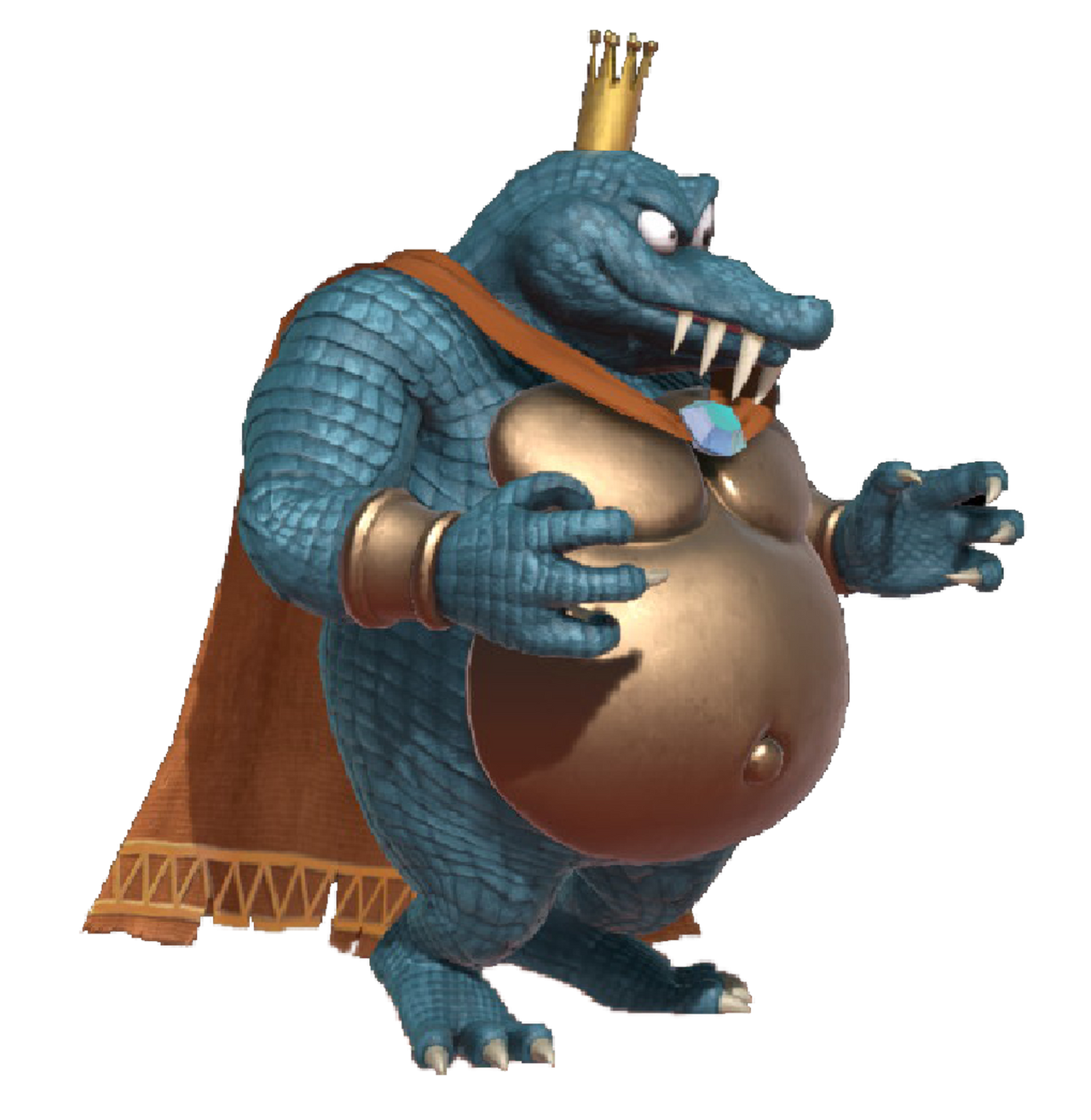 Blue K.Rool standing by TransparentJiggly64 on DeviantArt
