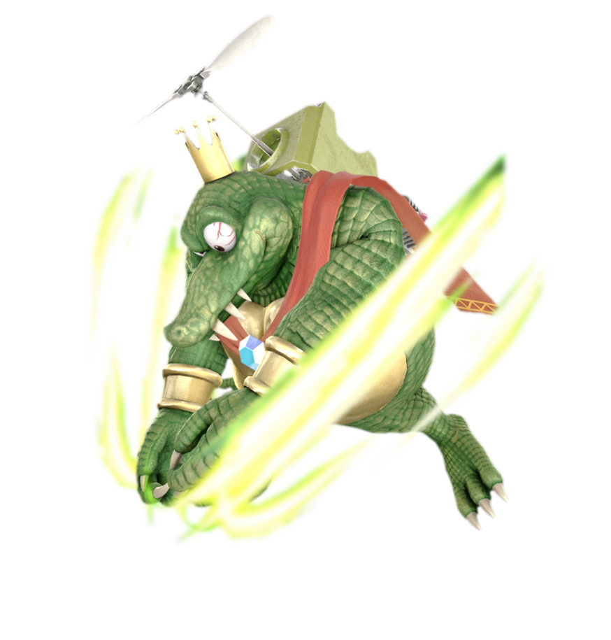 Ka Rool Mouse Head King K.Rool swiping by TransparentJiggly64 on DeviantArt