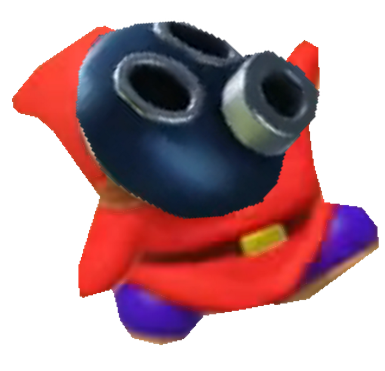 Red Snifit looking up by TransparentJiggly64 on DeviantArt