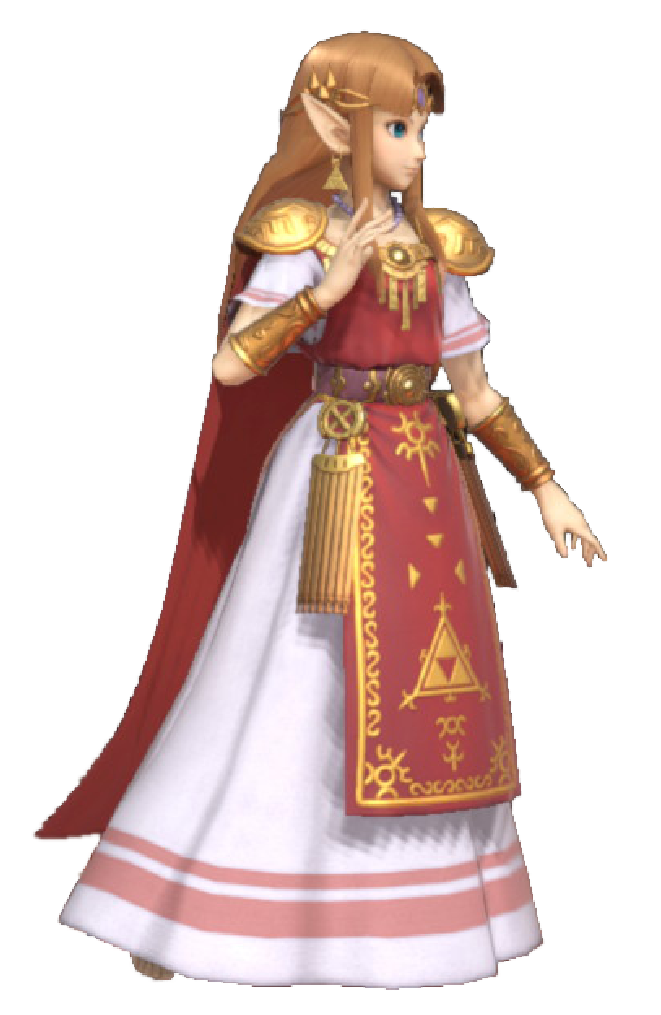 Red Zelda standing by TransparentJiggly64 on DeviantArt