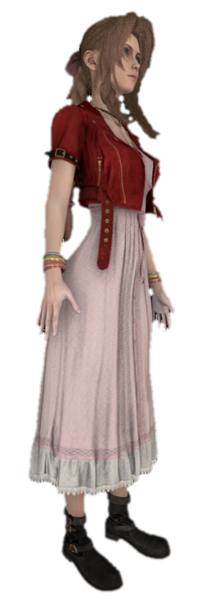 Aerith Standing by TransparentJiggly64 on DeviantArt